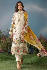 Butterfly By Riaz Arts Unstitched 3 Piece Emb Lawn Suit-D-05
