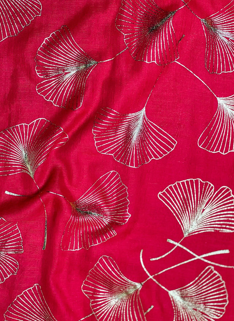 Hijab Ul Hareem Golden Foil Hijab