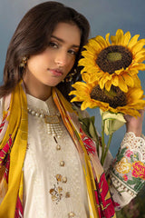 Butterfly By Riaz Arts Unstitched 3 Piece Emb Lawn Suit-D-05