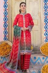 Monsoon Chunri By Al Zohaib Unstitched 3 Piece Digital Printed Lawn Suit-MSH-12