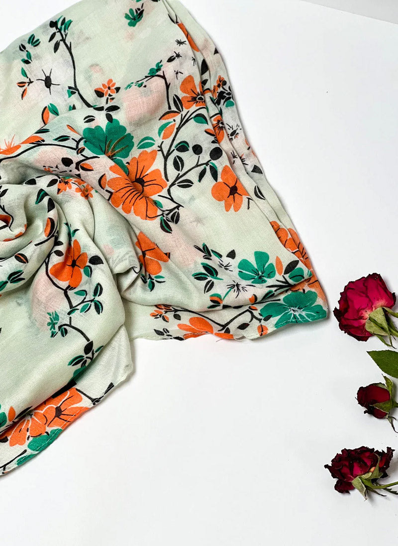 Hijab Ul Hareem Floral Hijab