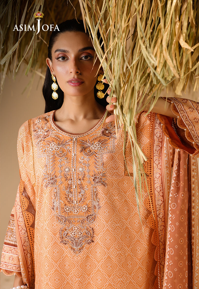 Rhapsody By Asim Jofa Unstitched 2 Piece Summer Collection'2025 Ajubu-08