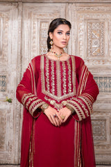 Haniumaimaz Stitched Formals Suit-ROSHAN