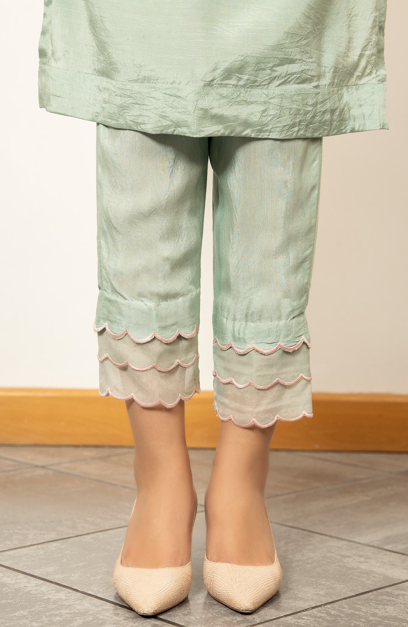 Joy Pret By Zaaviay Stitched Snowdrop (Two Piece)