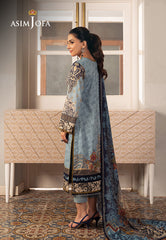 Asim Jofa Aira Summer Prints Ajar-27 Printed Lawn 3 Pcs