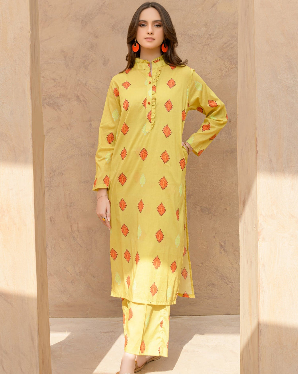 Kesori By Suitsu Stitched Co Ords Collection-Inara-2 Piece Set
