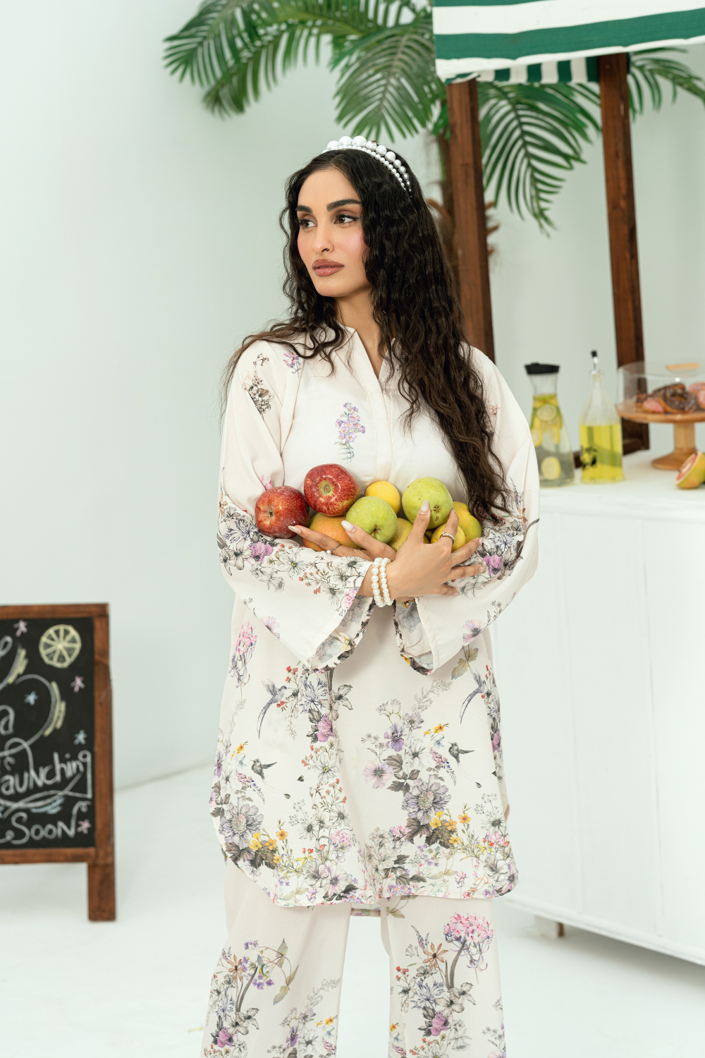 Raha By Amal Stitched Co Ords Cambric Vol-01 Collection'2025-Elara
