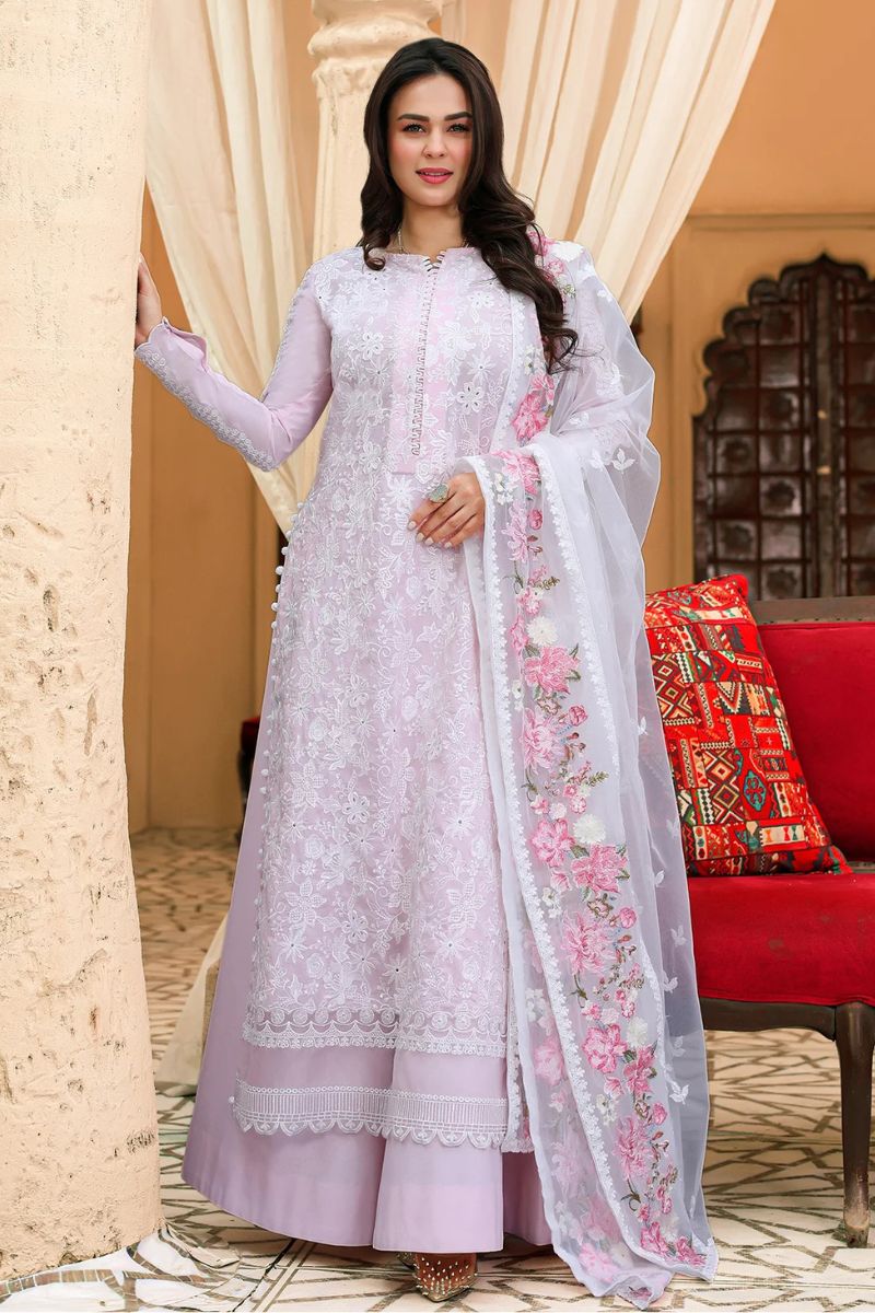 Tabeer By Mariam Malik Unstitched 3 Piece Summer Collection'2025-Floret