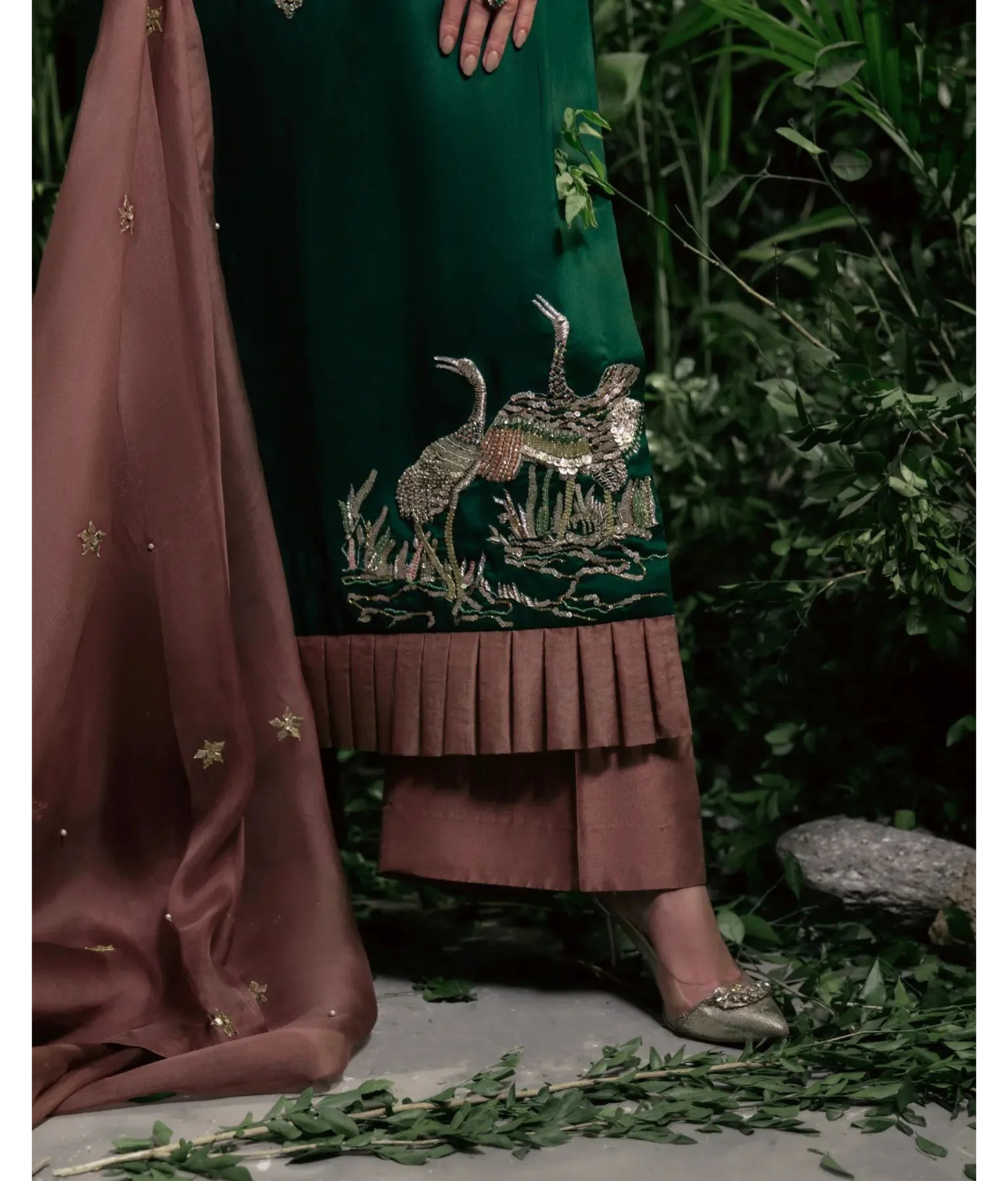Luna By Mariam Malik Stitched 2 Piece Luxe Silk Pret Collection'2025-LUNA- Luxury Pret'24  - 10