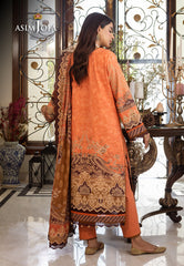 Asim Jofa Aira & Asra Winter Shawl Collection Ajiw-09 Printed Khaddar 3 Pcs