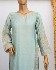 Saira Sultana Stitched Wedding Formals Suit-Haya-Ice Pista