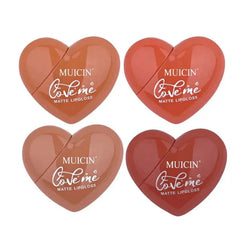 Muicin-Heart Matte Long Lasting Lipgloss