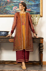 Joy Pret By Zaaviay Stitched Maple (Three Piece)