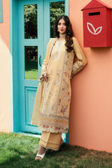 Florent Unstitched 3 Piece Emb Lawn Eid Edit Suit-FEF-5A