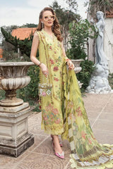 Maria B M Prints Unstitched 3 Piece Lawn Eid Suit-MPT-1806-A