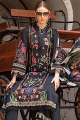 Maria B M Prints Unstitched 3 Piece Lawn Eid Suit-MPT-1806-B