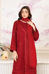 Tiraz Stitched 3 Piece Summer Suit-Gulistaan