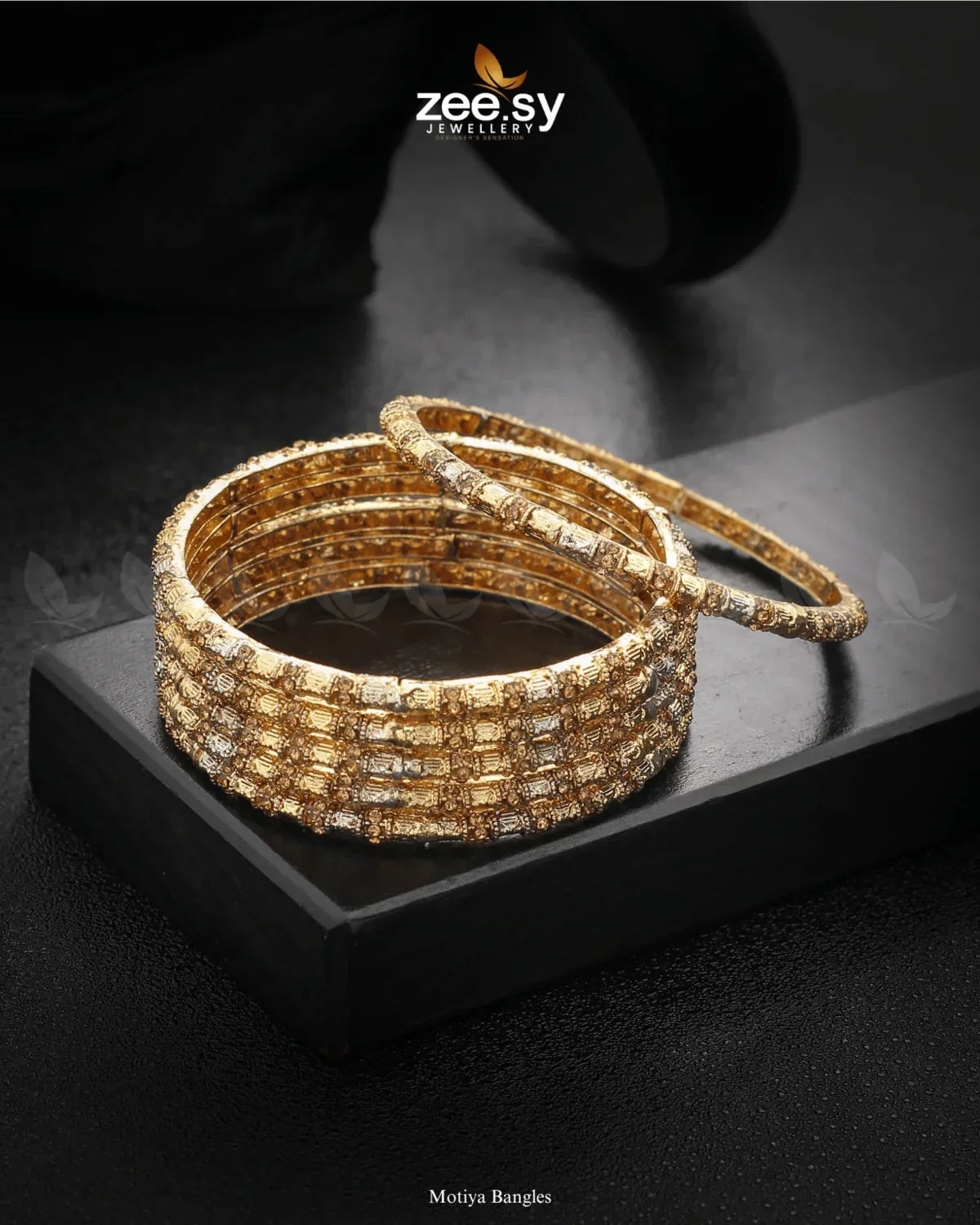 Motiya Bangles - Zeesy Jewellery