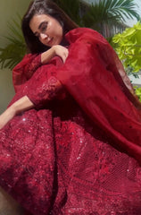 Kalidaar Frocks By Asma & Sidra Stitched Formals Suit-Kiran Haq