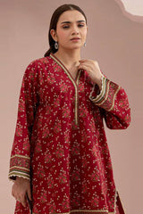 Zellbury Unstitched 2 Piece Lawn Vol-07 Suit-WUS-20632