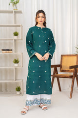 Tiraz Stitched 2 Piece Summer Suit-Lahza