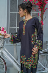 Mahroo Stitched 3 Piece Summer Collection'2025-T-EMB-006