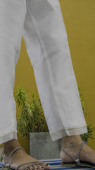 Deck Up Raw Silk Trousers