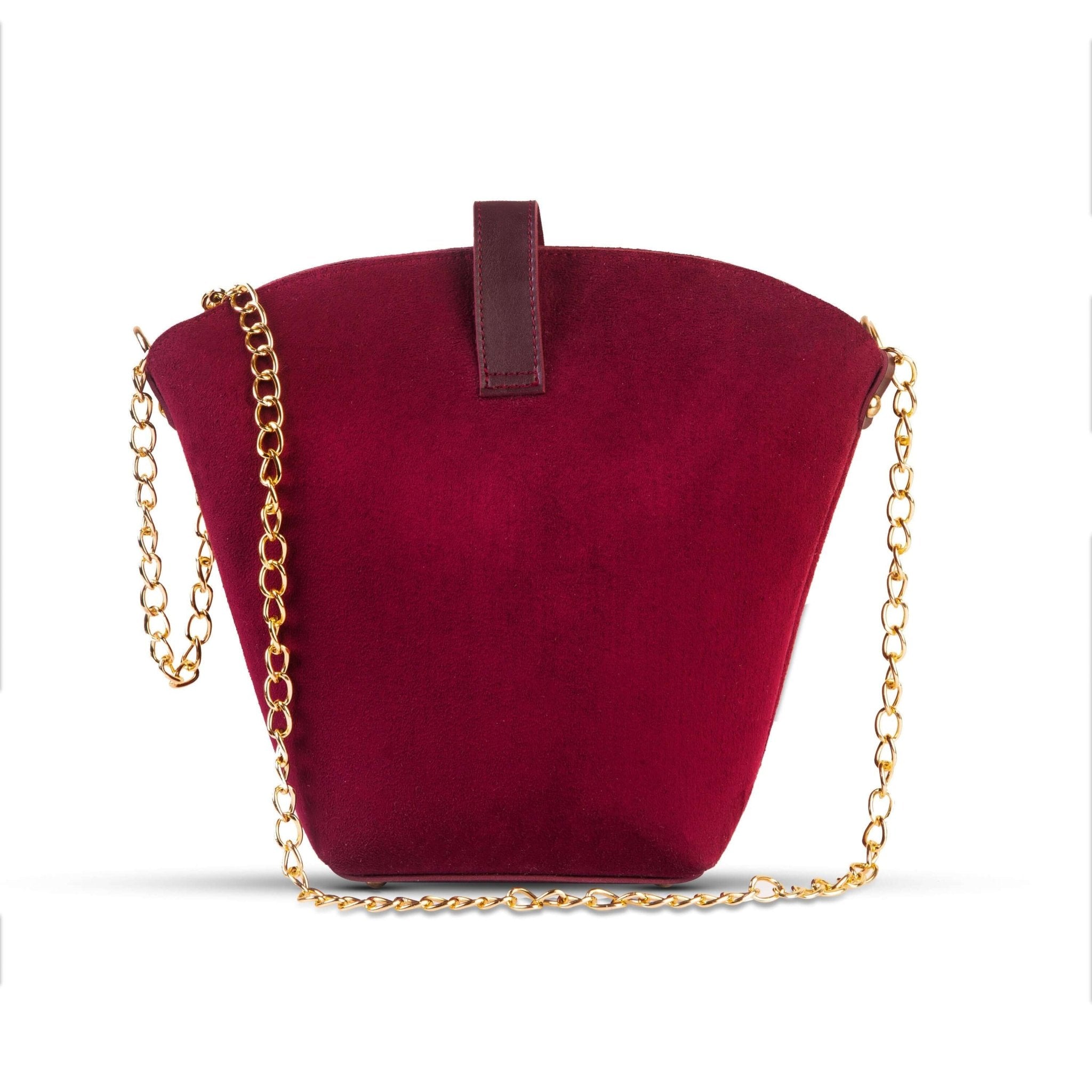 BUCKET SUEDE MAROON - Bag X