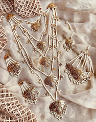 Made For Her-Shahbano 5-Layer Hyderabadi Set - WM1122