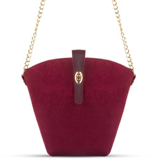 BUCKET SUEDE MAROON - Bag X