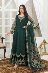 Lydia by Tawakkal Semi Stitched 3 Piece Fancy Chiffon Suit-LC-6816