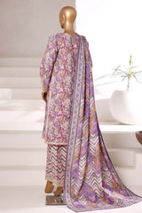 Malika By Sada Bahar Stitched 3 Piece Khaddar Vol-02 Collection'2025-MK-6862-Multi