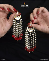 Glowtique Earrings Red - Zeesy Jewellery