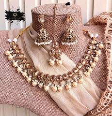 Made For Her-Opale Elegance Necklace Set - KFS1030