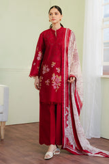 Coco By Zara Shah Jahan Unstitched 3 Piece Summer Lawn Suit-06-A-Vali