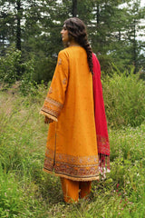Coco by Zara Shahjahan Unstitched 3 Piece Winter Suit-ZW22-6A
