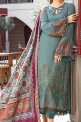 M Print by Maria B Unstitched 3 Piece Winter Suit-MPT-2006-A