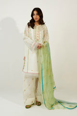 Coco by Zara Shahjahan Unstitched 3 Piece Lawn Vol-02 Suit-ZSC-06-A