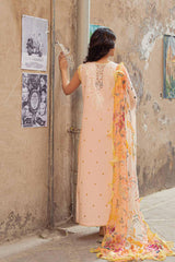 Tesoro Hemline by Mushq Unstitched 3 Piece Spring Summer Lawn Suit-HML-06-A