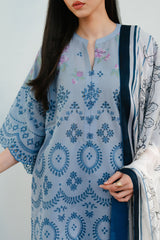 Coco By Zara Shah Jahan Unstitched 3 Piece Summer Lawn Suit-06-B-Vali