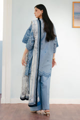 Coco By Zara Shah Jahan Unstitched 3 Piece Summer Lawn Suit-06-B-Vali
