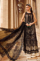 Voyage A Luxe by Maria B Unstitched 3 Piece Luxury Eid Lawn Suit-MVL-06-B