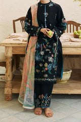 Coco by Zara Shahjahan Unstitched 3 Piece Lawn Suit-06-B-Jabeen