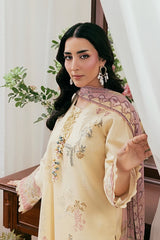 Zync By Florent Unstitched 3 Piece Luxury Lawn Vol-02 Suit-FZ-6B