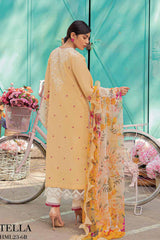 Tesoro Hemline by Mushq Unstitched 3 Piece Spring Summer Lawn Suit-HML-06-B