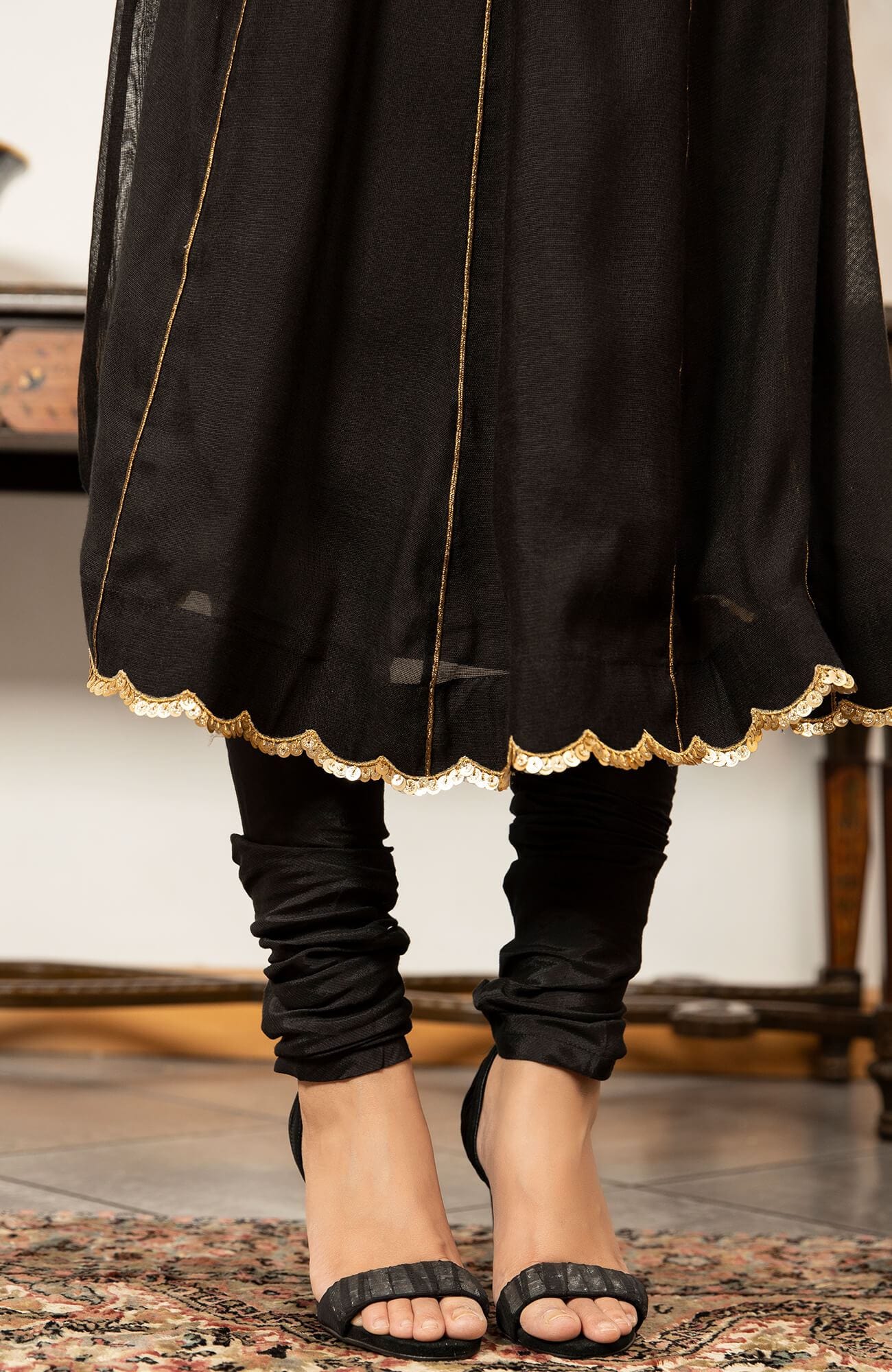 Joy Pret By Zaaviay Stitched Night Fall (Three Piece)