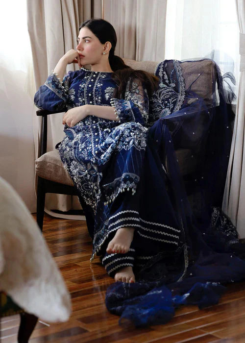 Meeral Unstitched 3 Piece Luxury Formals Pret Collection'2025-Meeral - Meena - Meeral Luxe