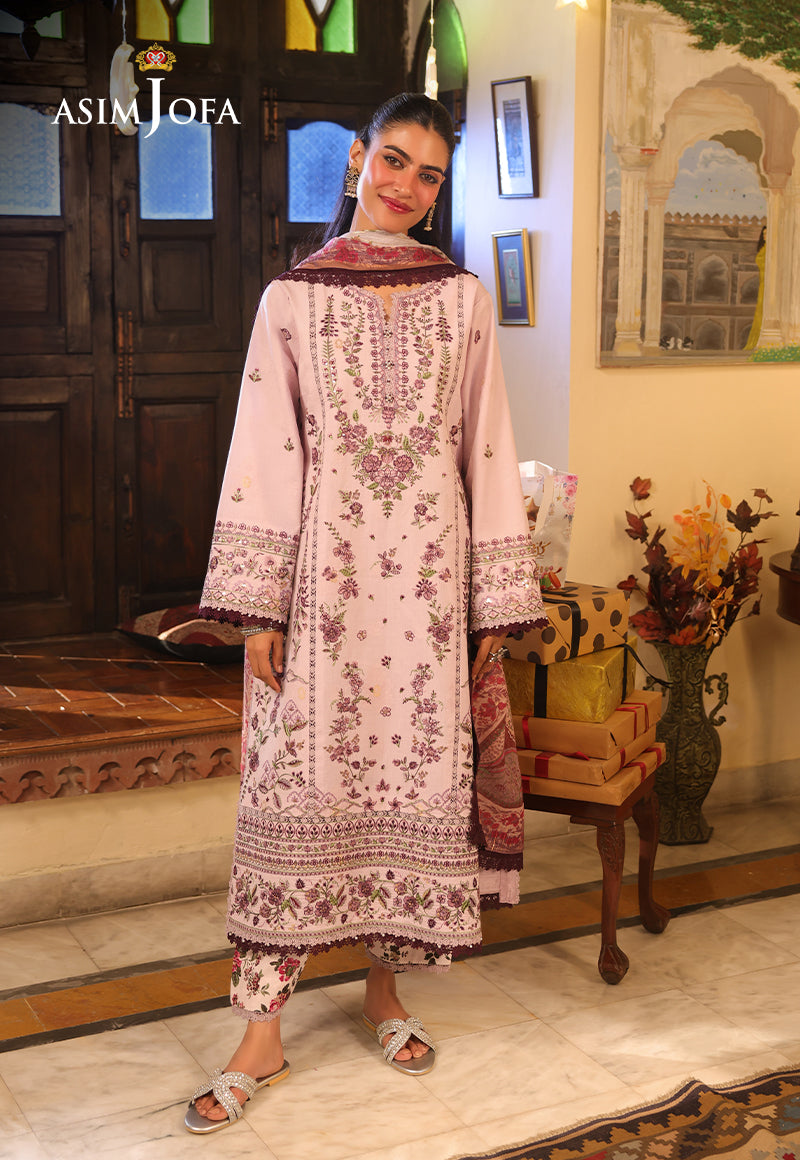 Rhapsody By Asim Jofa Unstitched 3 Piece Summer Collection'2025 Ajubu-05