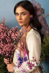 Butterfly By Riaz Arts Unstitched 3 Piece Emb Lawn Suit-D-06