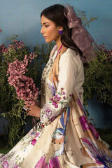 Butterfly By Riaz Arts Unstitched 3 Piece Emb Lawn Suit-D-06
